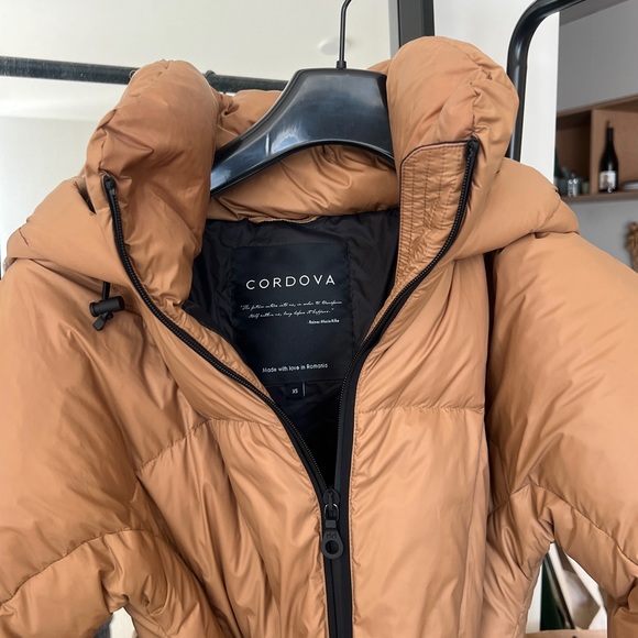 CORDOVA Monterosa down-quilted ski jacket XS TAN - Picture 3 of 4